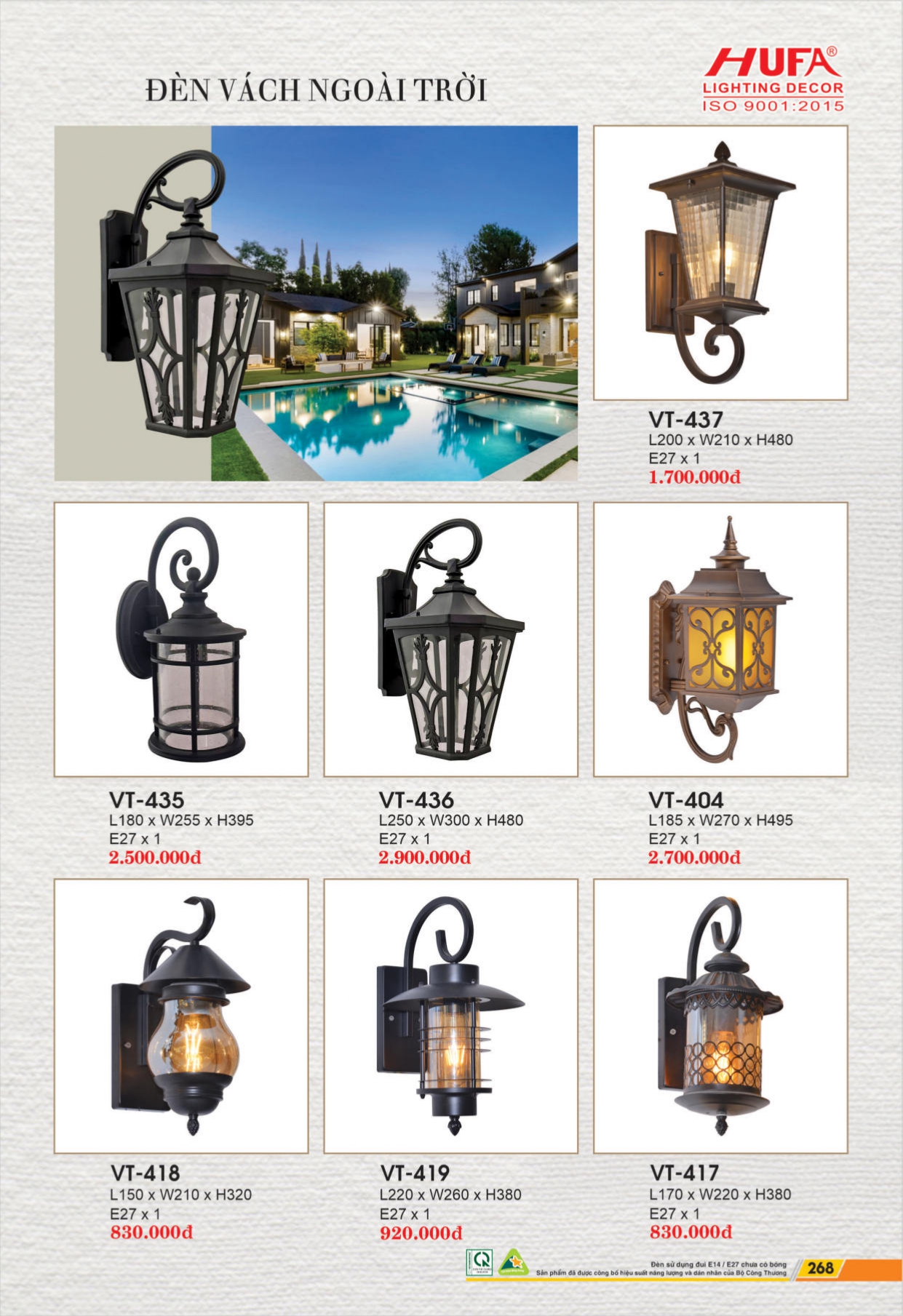 Bảng giá đèn LED HUFA 2026